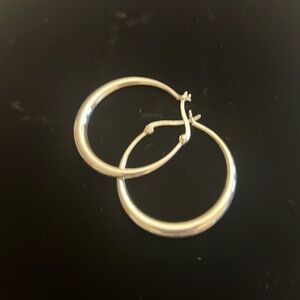925 Silver Hoop Earrings